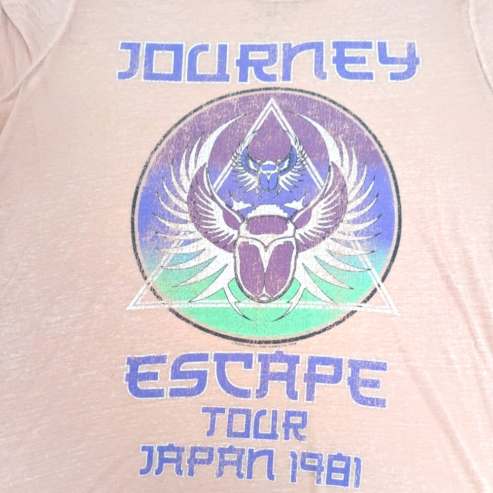 Journey Escape Tour Japan Top 1981 XXL